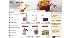 Desktop Screenshot of natarianni.fr